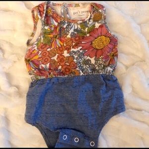 Petit Peony Onesie